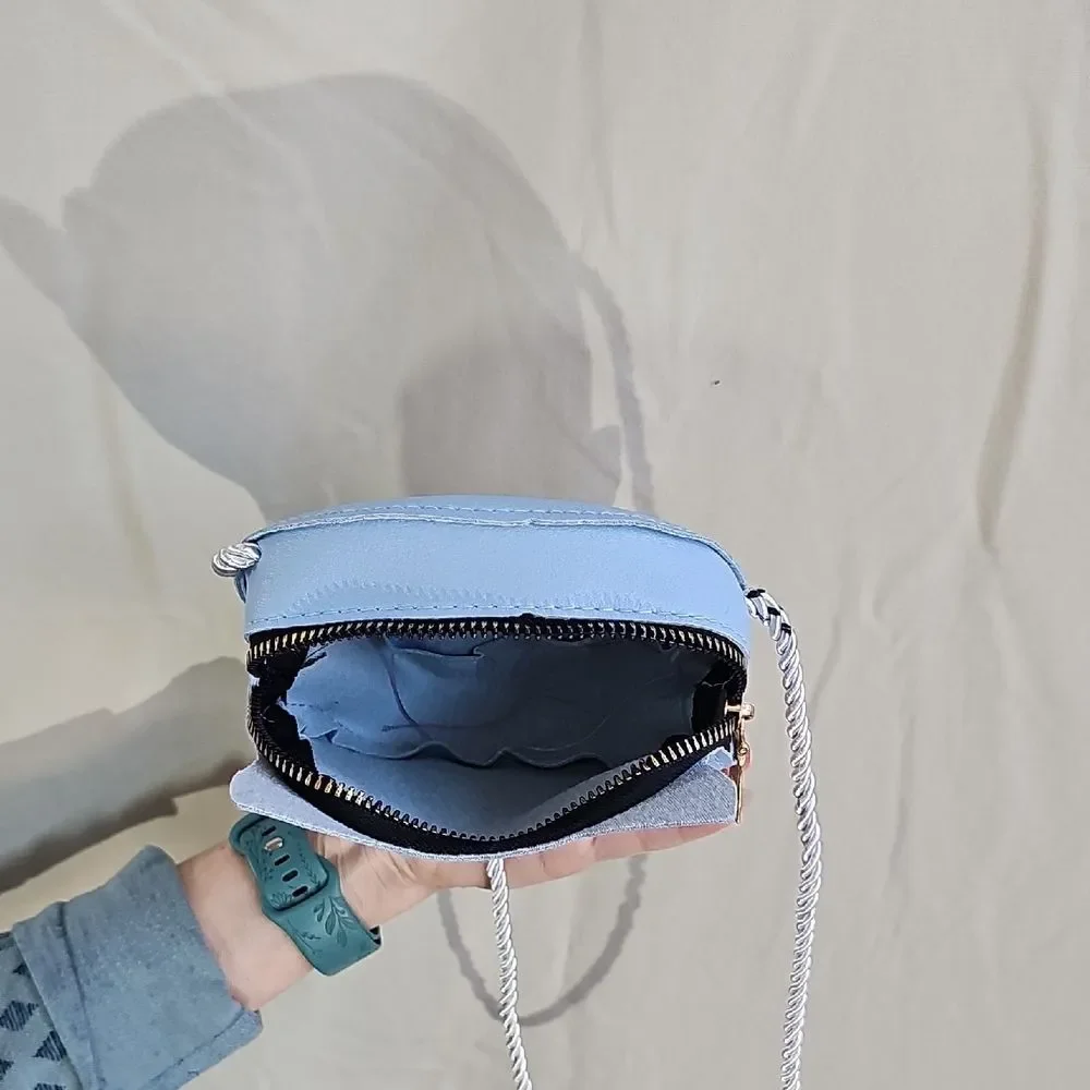 Kids Blue Cat Face Crossbody Bag - Unbranded (0045)